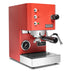 Profitec GO Espresso Machine - Red with Blackened Oak