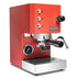 Profitec GO Espresso Machine - Red / Blackened Oak