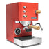 Profitec GO Espresso Machine - Red with Tiger Maple