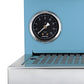 Profitec GO Espresso Machine - Blue with Olive Wood