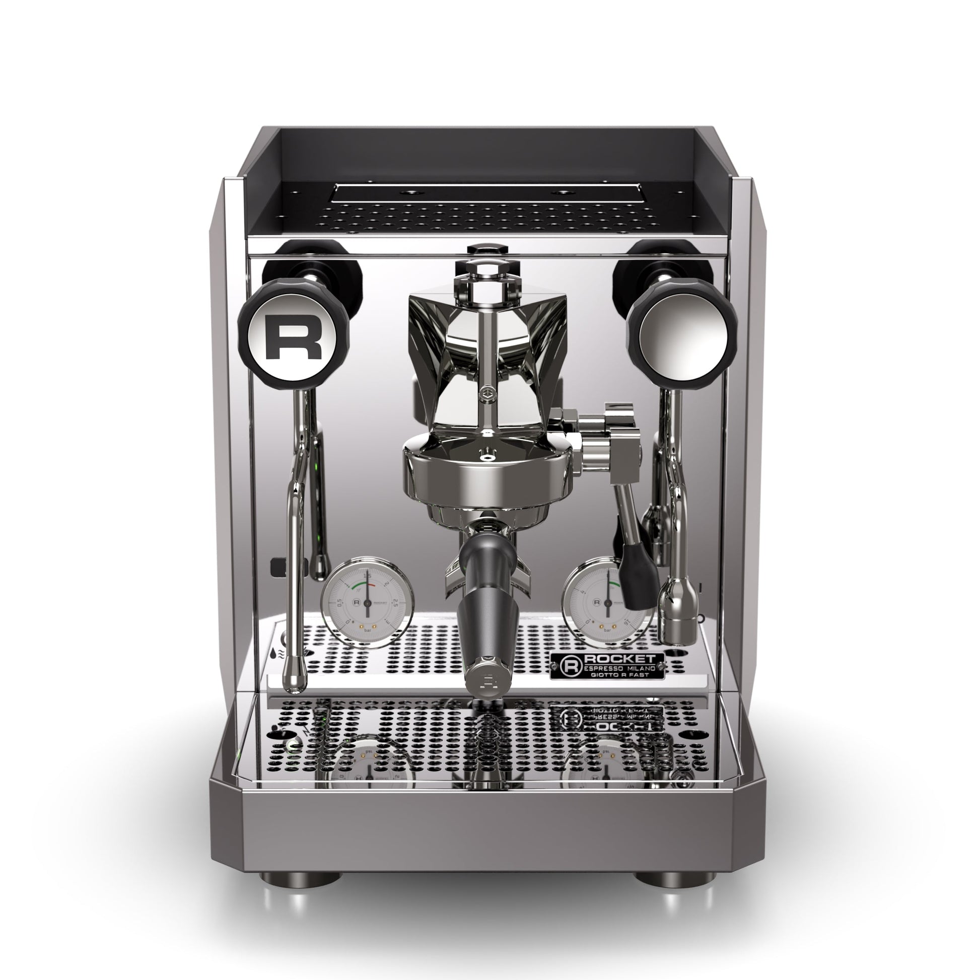 Rocket Espresso Giotto FAST R Stainless Steel Front || Stainless Steel
