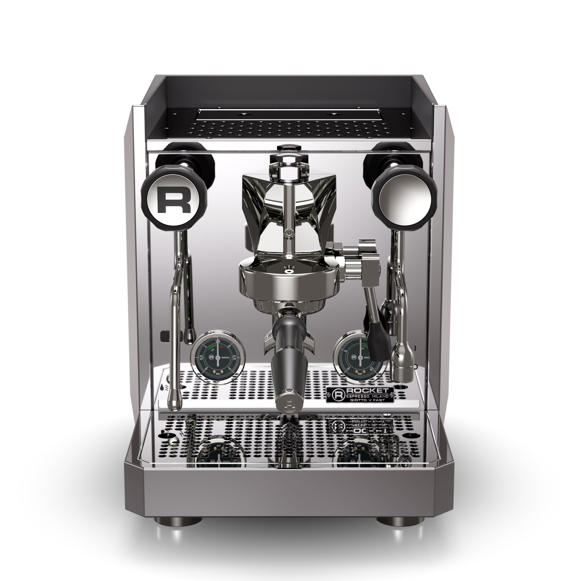 Rocket Espresso Giotto FAST V Stainless Steel Front || Stainless Steel