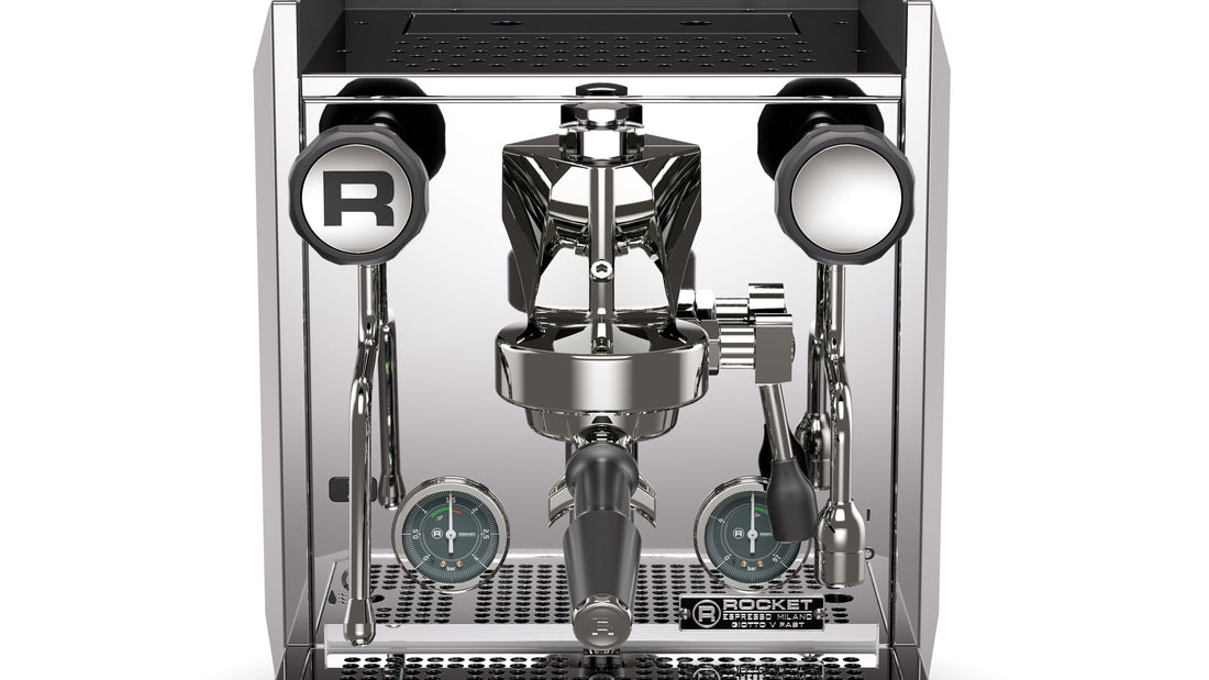 Rocket Espresso Giotto FAST V Stainless Steel Front Panel || Stainless Steel