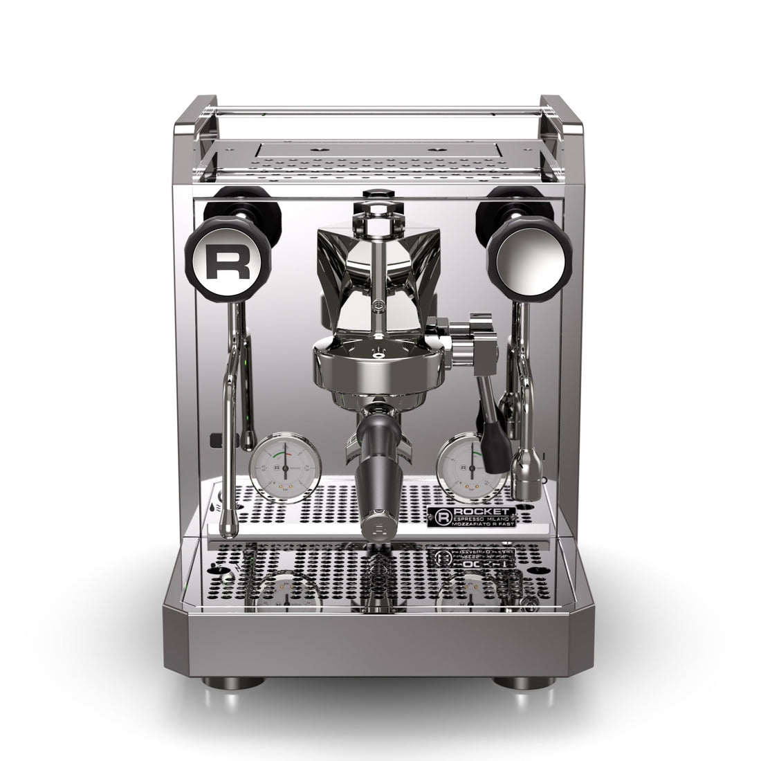 Rocket Espresso Mozzafiato FAST R Stainless Steel Front || Stainless Steel