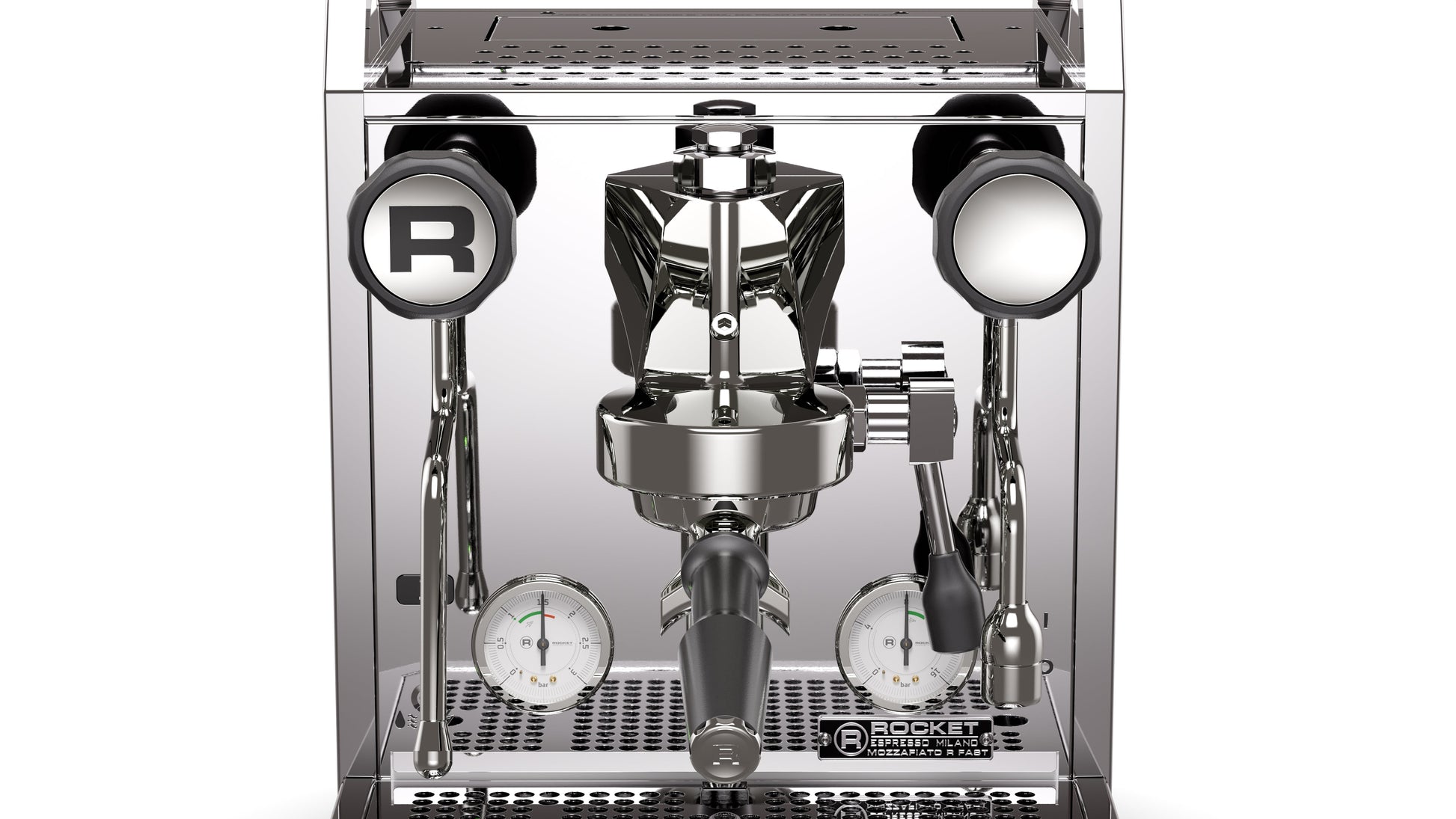 Rocket Espresso Mozzafiato FAST R Stainless Steel Front Panel || Stainless Steel