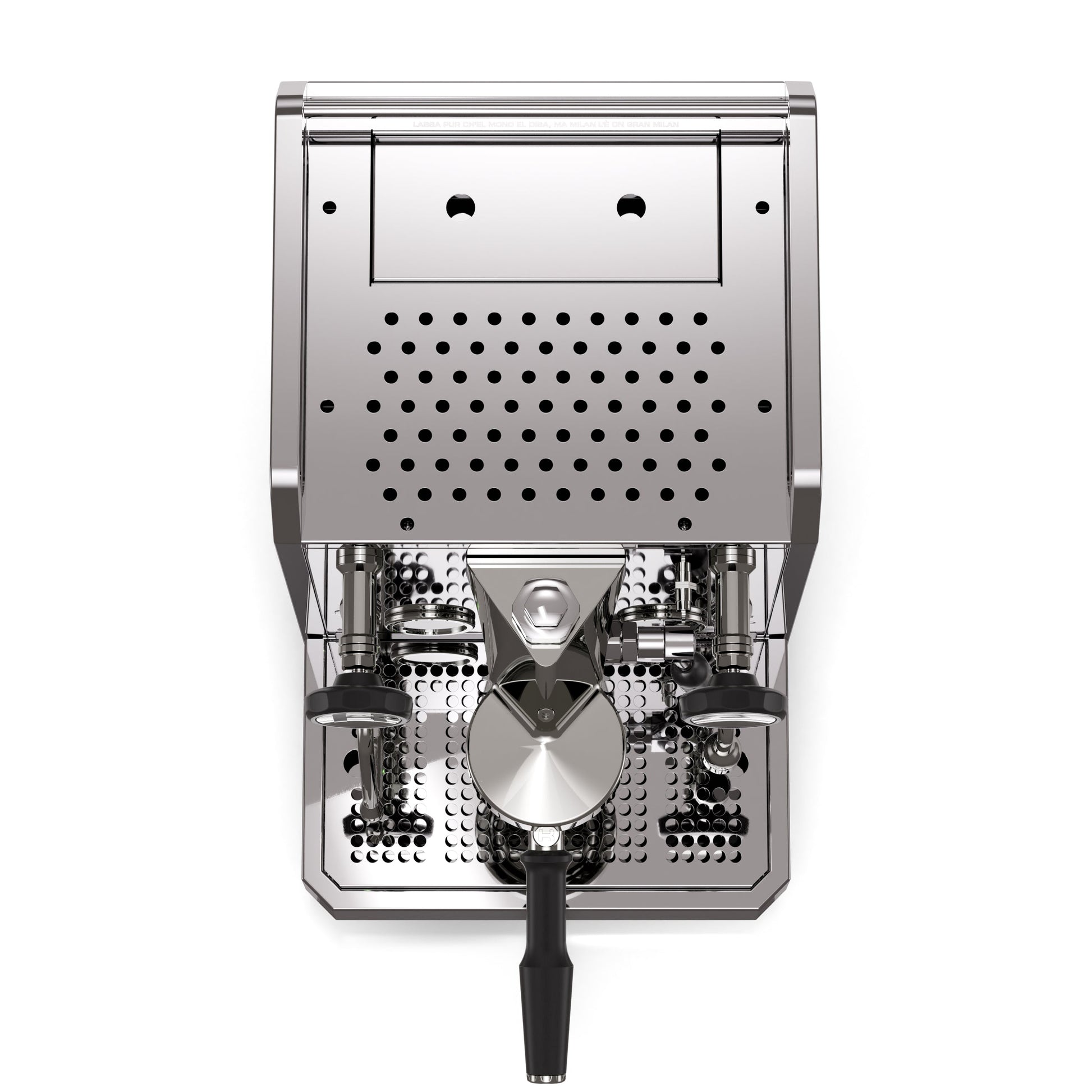 Rocket Espresso Mozzafiato FAST V Stainless Steel Overhead || Stainless Steel