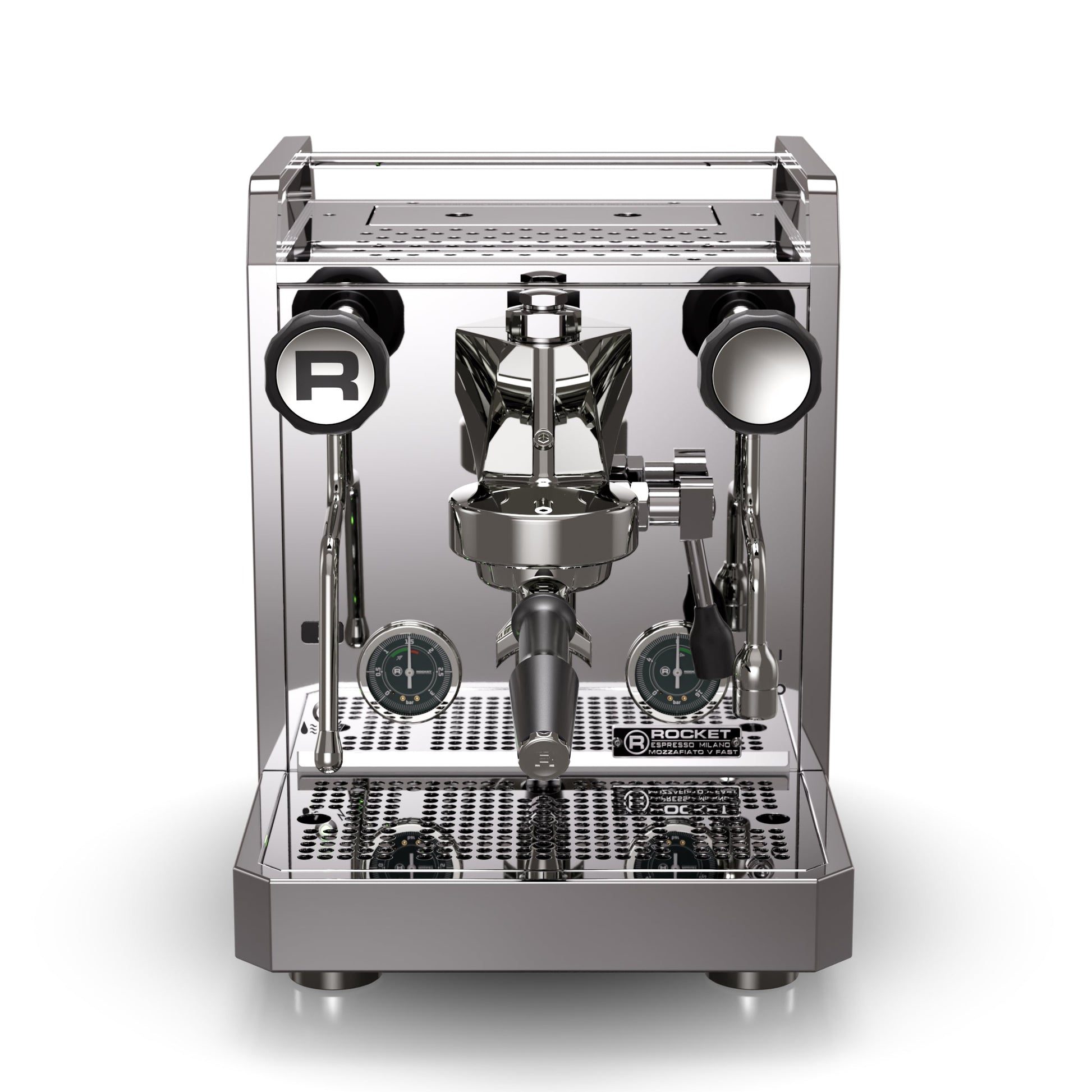 Rocket Espresso Mozzafiato FAST V Stainless Steel Front || Stainless Steel