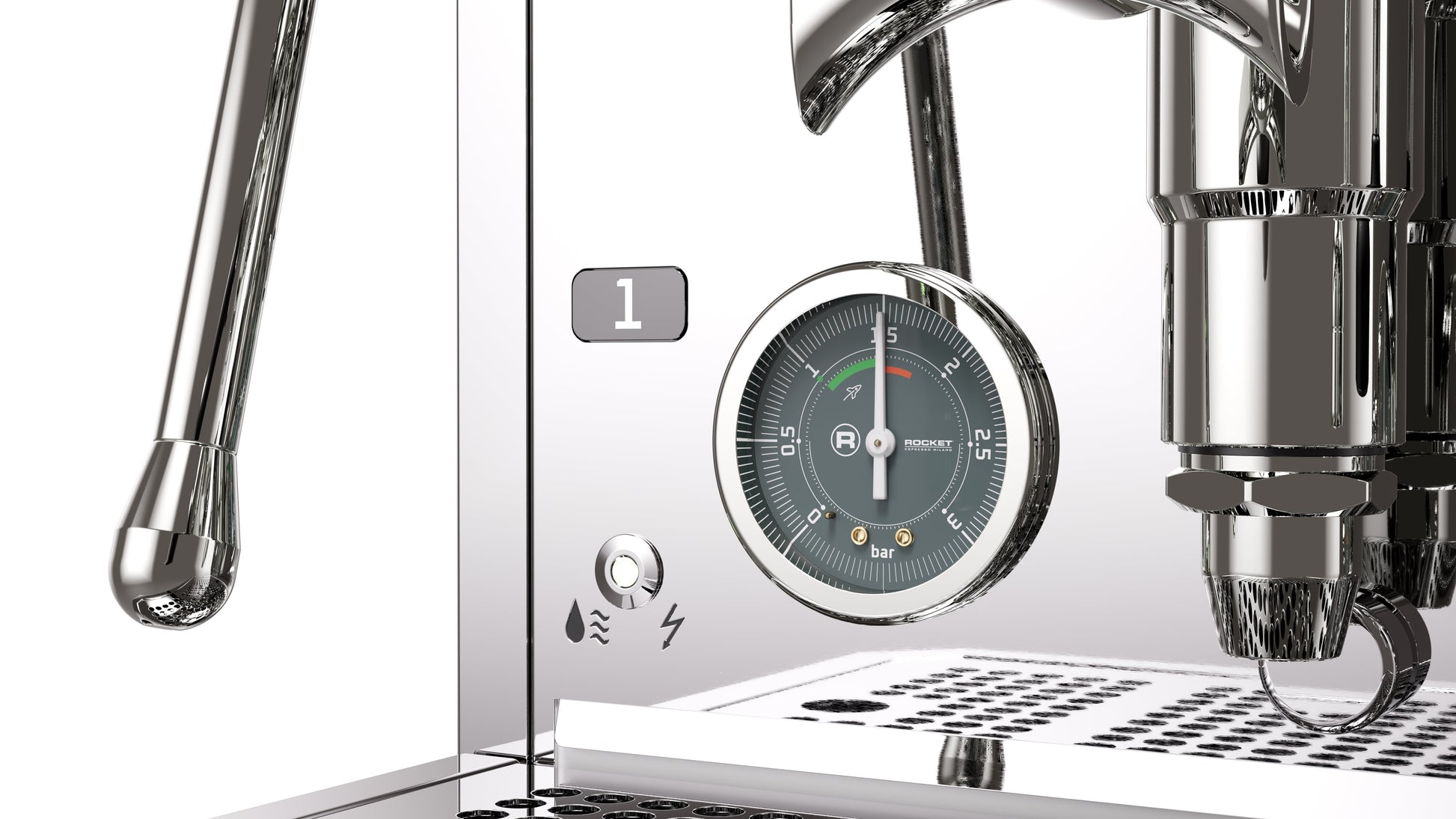 Rocket Espresso Mozzafiato FAST V PID Detail