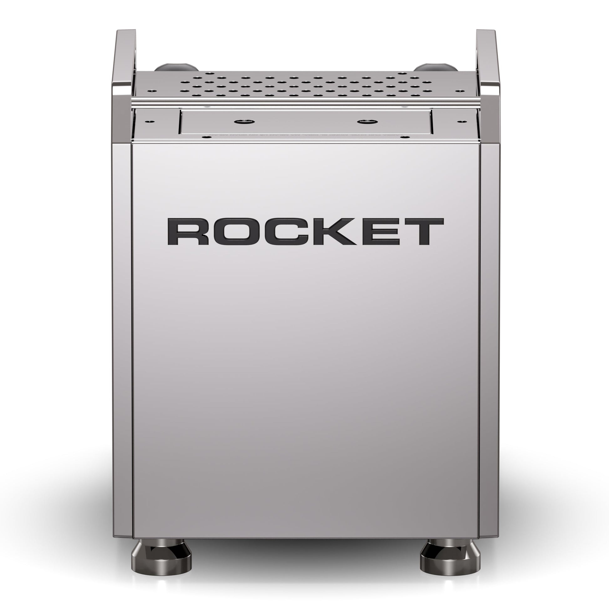 Rocket Espresso Mozzafiato FAST V Stainless Steel Rear || Stainless Steel