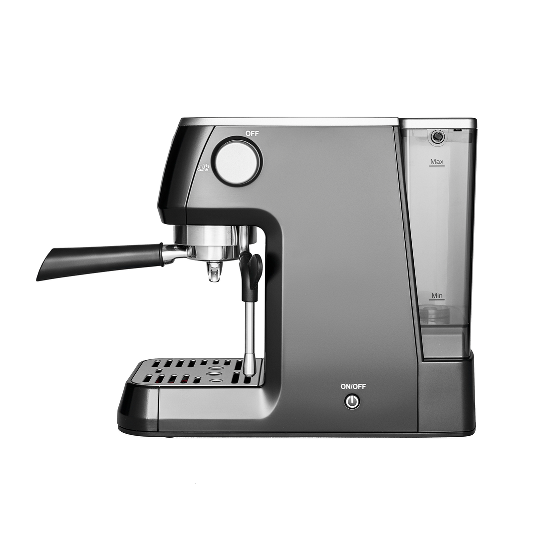 Solis Barista Perfetta Plus in Black Profile || Black