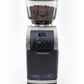 Baratza Vario W+ Coffee Grinder in Black with Ground Coffee Container Front Facing || Black