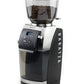 Baratza Vario Plus Coffee Grinder in Black with Ground Coffee Container Left Facing || Black