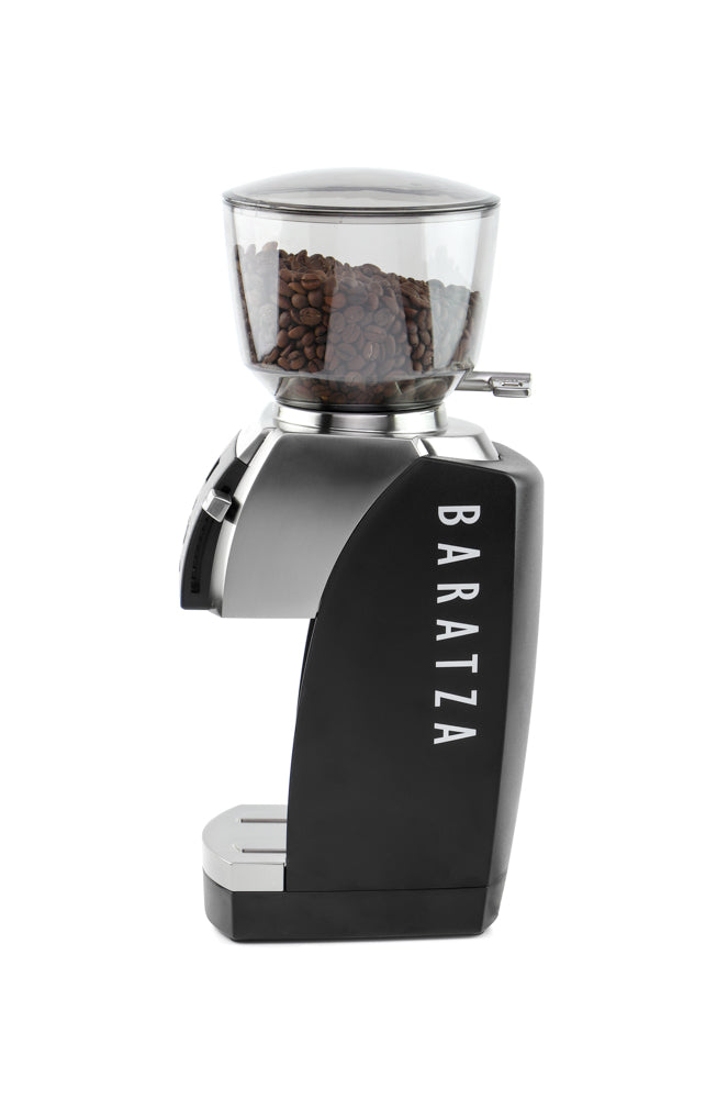 Baratza Vario Plus Coffee Grinder in Black with Left Profile || Black