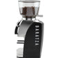 Baratza Vario Plus Coffee Grinder in Black with Portafilter Holder Left Profile || Black