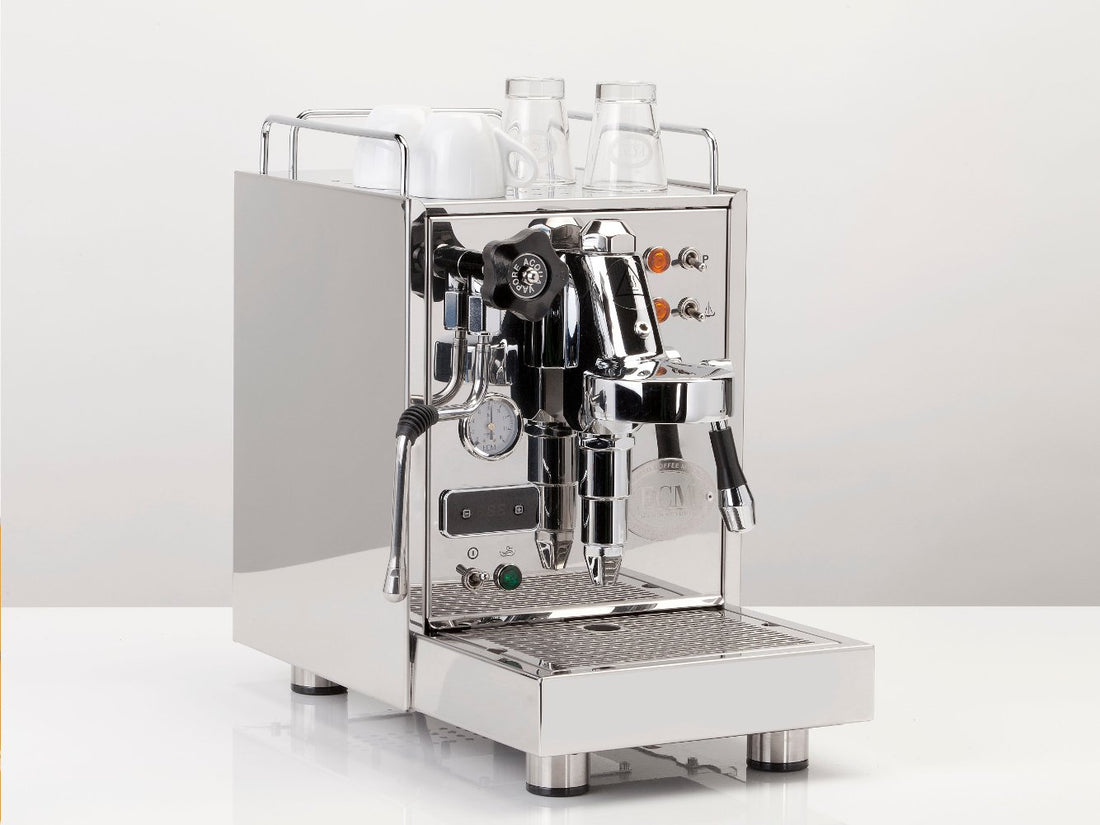 ECM Classika PID Espresso Machine, turned at an angle