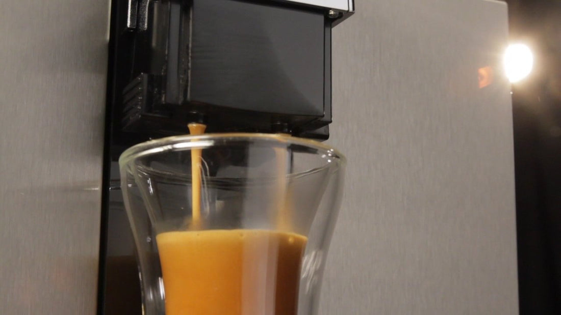 Gaggia Brera Espresso Machine in Black - Brewing Espresso