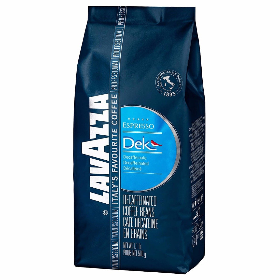 Lavazza Dek Decaf Espresso Whole Bean Coffee Base