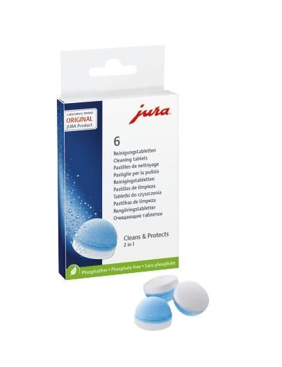 JURA 2-Phase Cleaning Tablets 6 Pack