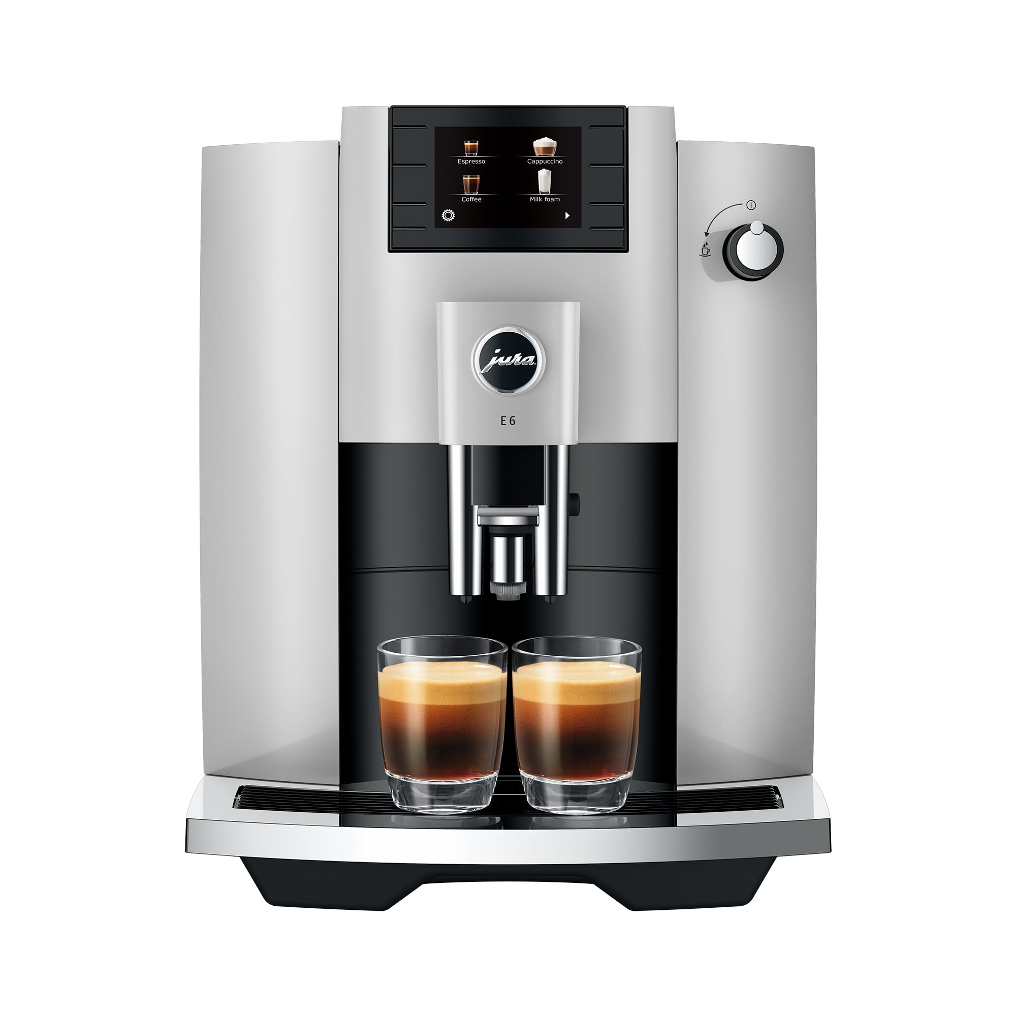 JURA E6 Automatic Espresso Machine in Platinum - Default Title