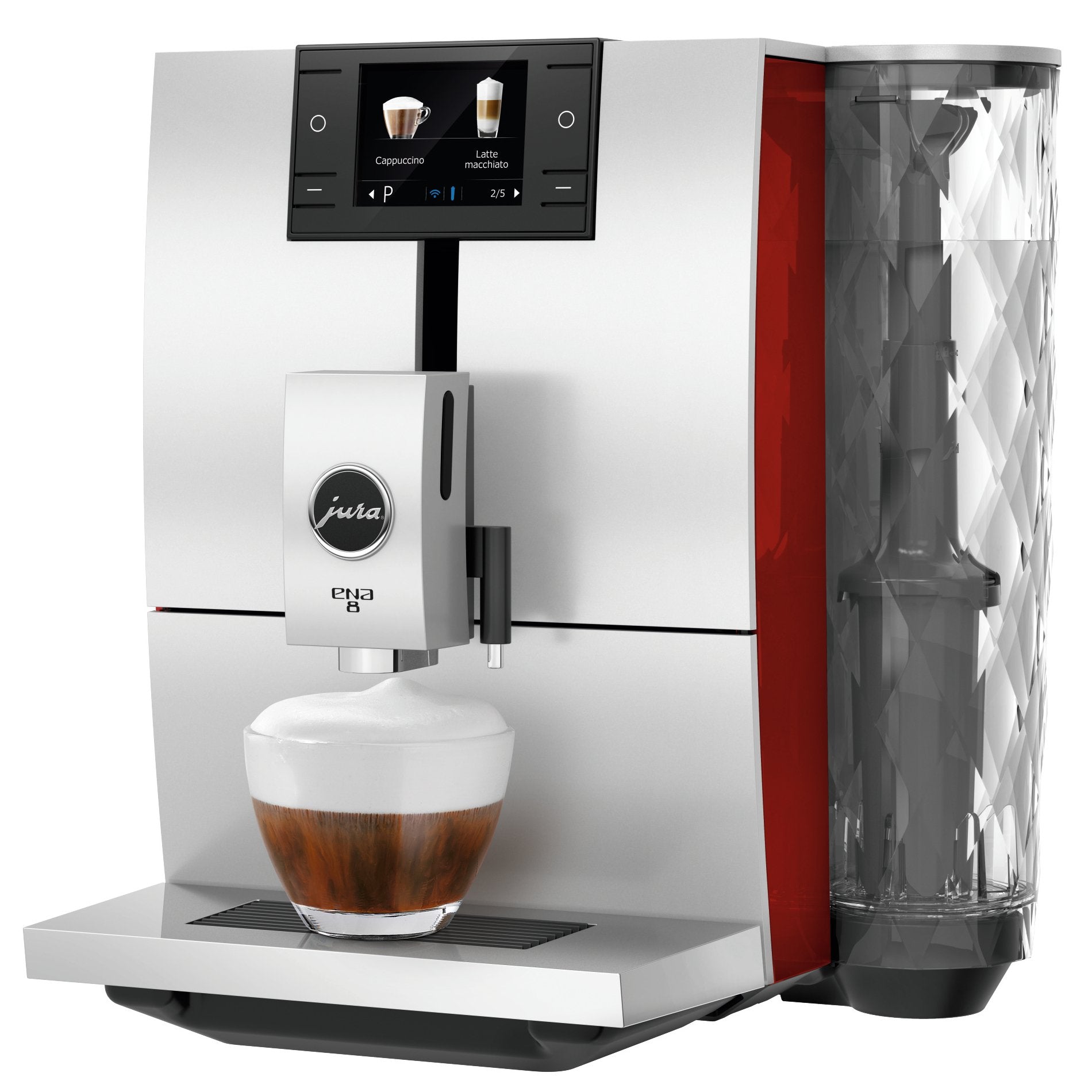 JURA ENA Espresso Machine Sunset Red – Whole Latte Love Canada