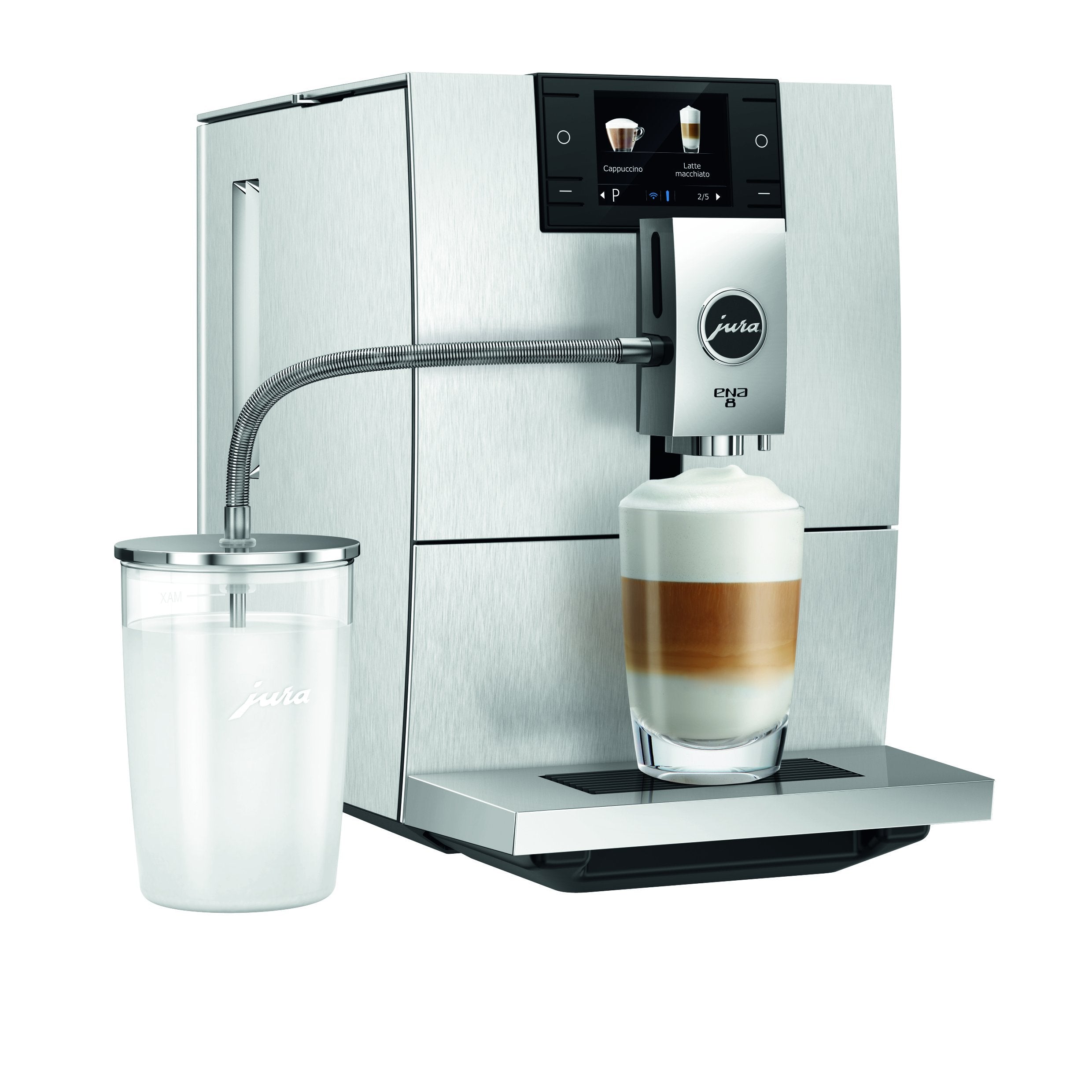 jura ena8 エスプレッソマシン シルバー JURA ENA 8 Espresso Machine - Massive Aluminum – Whole Latte Love