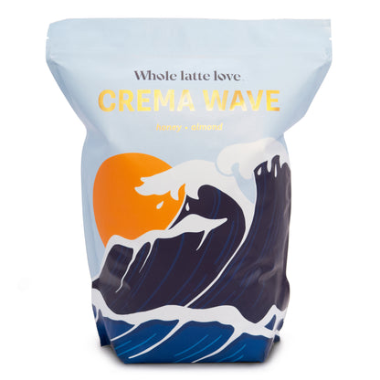 Image 1 of 2 - Whole Latte Love Crema Wave Whole Bean Espresso