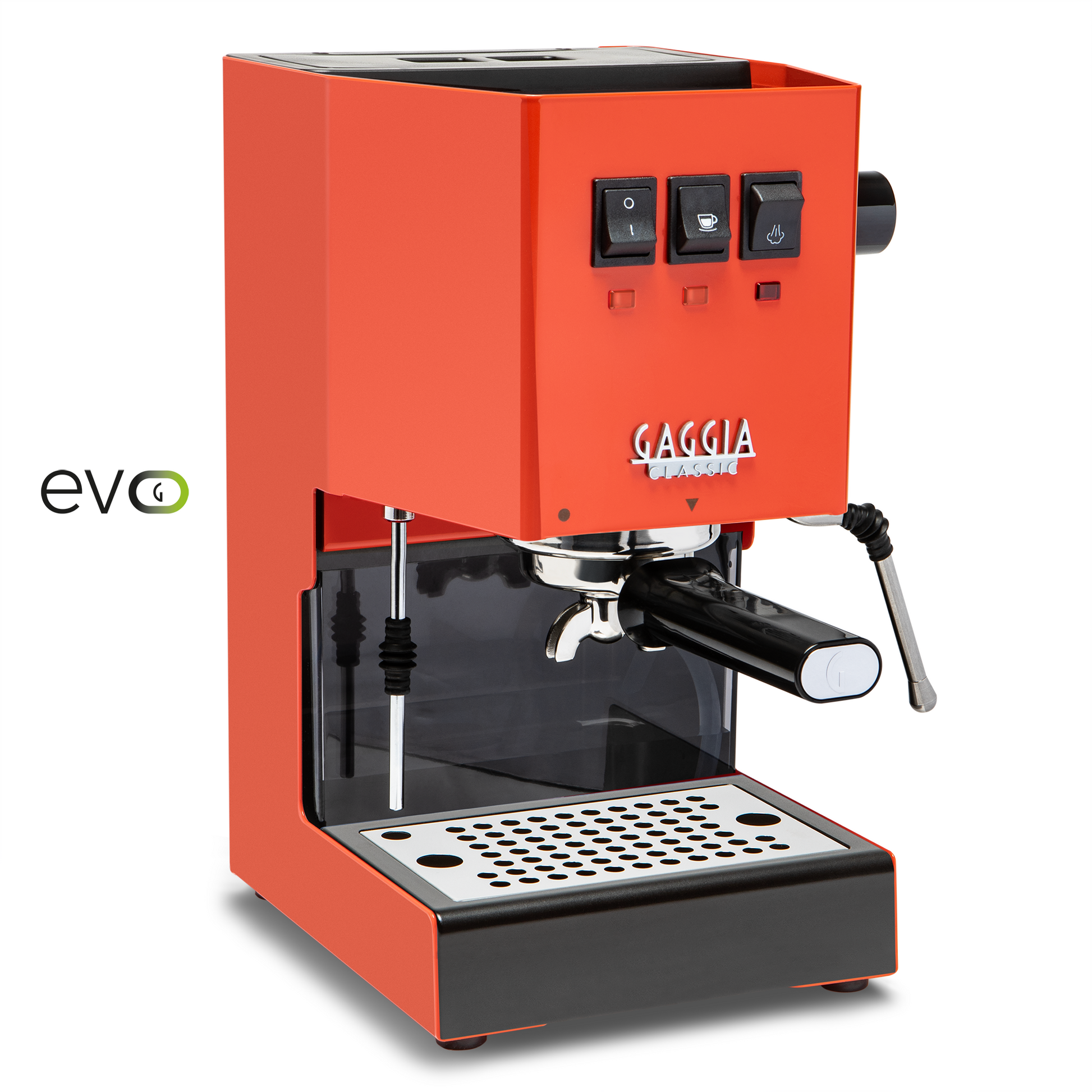 Gaggia Classic Evo Pro Espresso Machine in Lobster Red – Whole Gaggia Classic Evo Pro Espresso Machine in Lobster Red – Whole