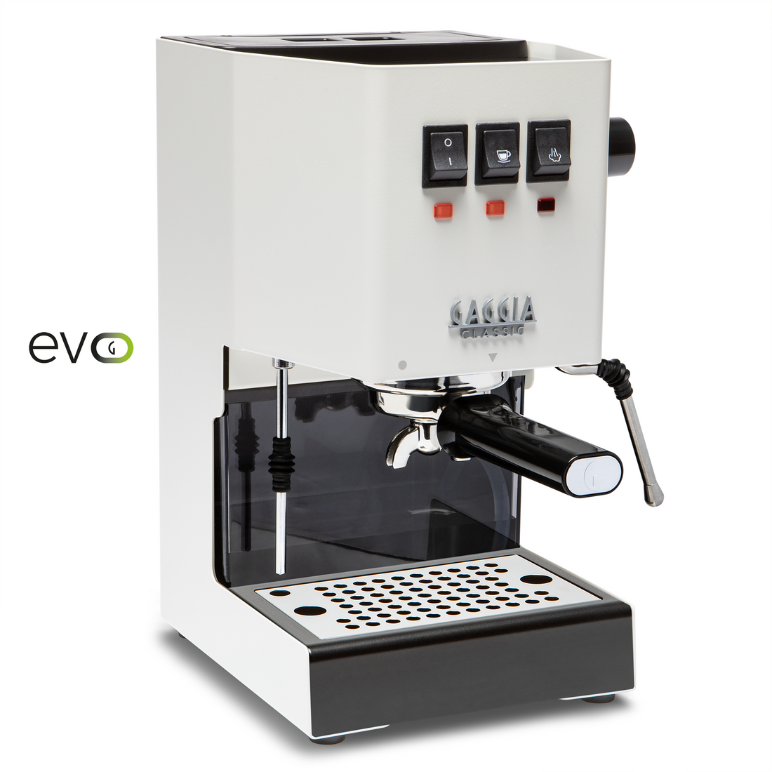 Gaggia Classic Evo Pro Espresso Machine in Polar White