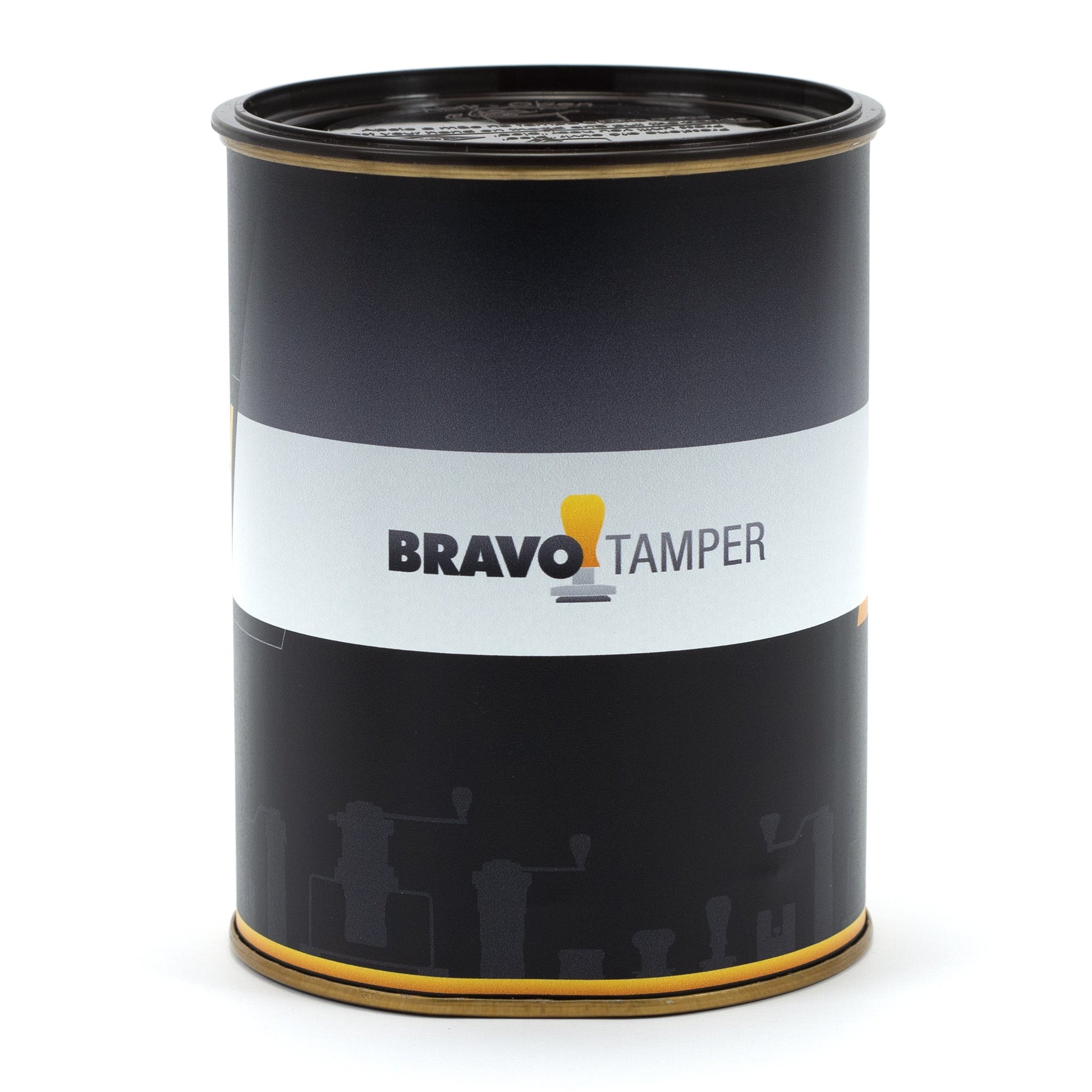 Bravo Tamper canister packaging.