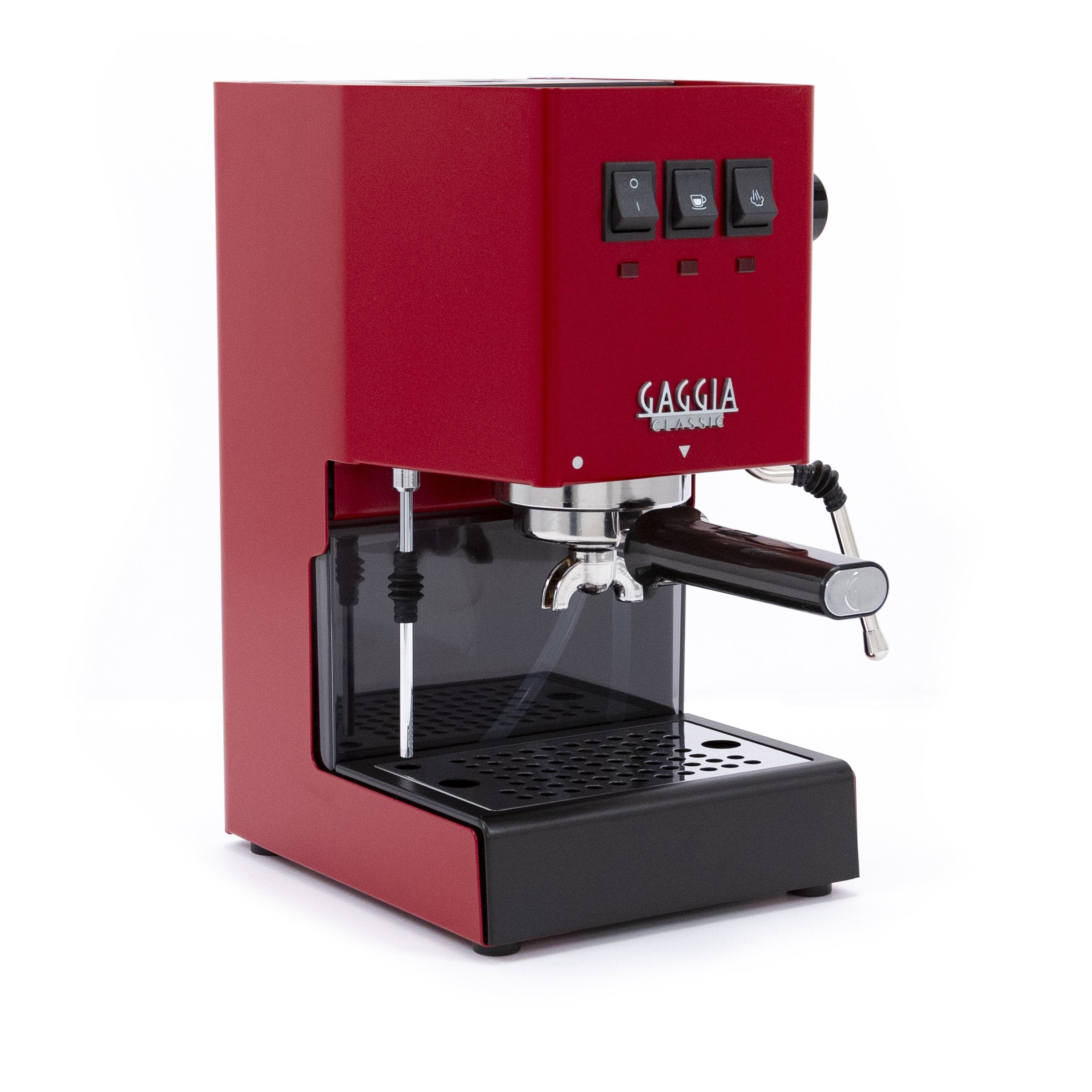 Gaggia Classic Pro Espresso Machine in Cherry Red Whole Latte Love Canada