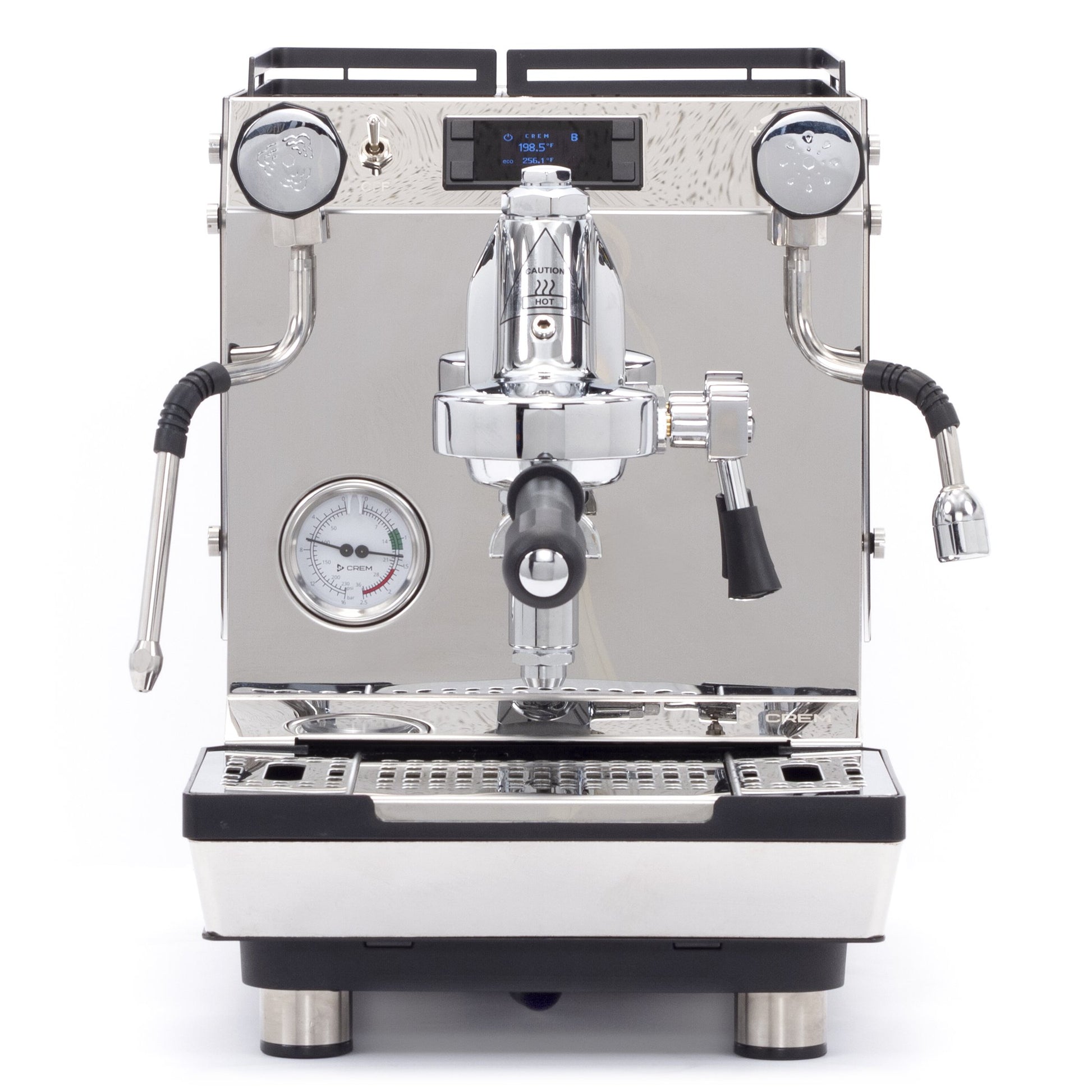 CREM ONE INFUSER espresso machine from the front.