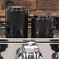 Rocket Espresso Appartamento Serie Nera Espresso Machine - Lacewood Quarter Cut