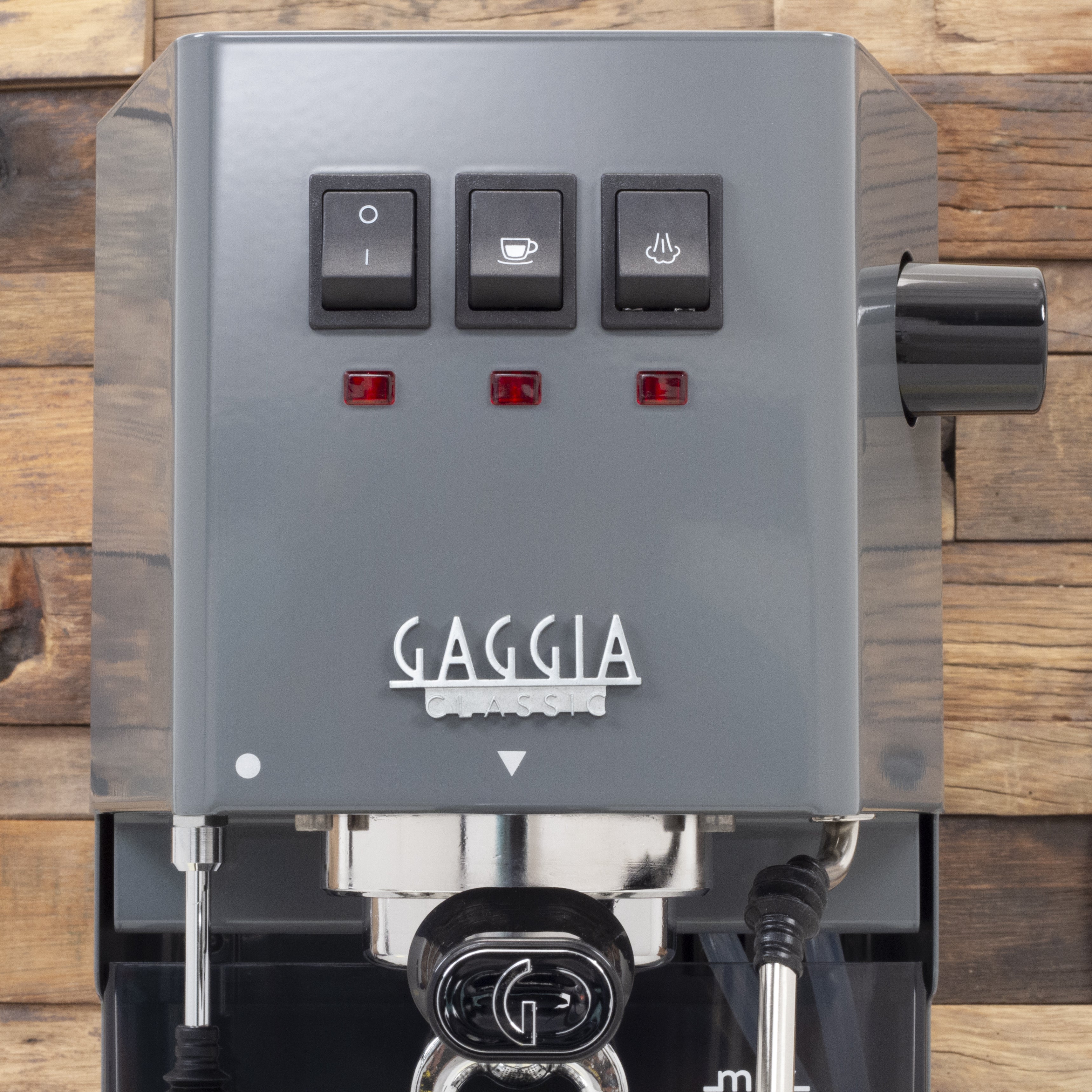 Gaggia Classic Evo Pro Espresso Machine in Industrial Grey – Whole