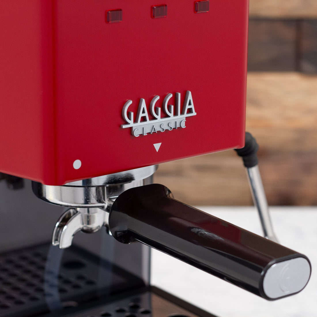 Gaggia Classic Evo Pro Espresso Machine in Cherry Red