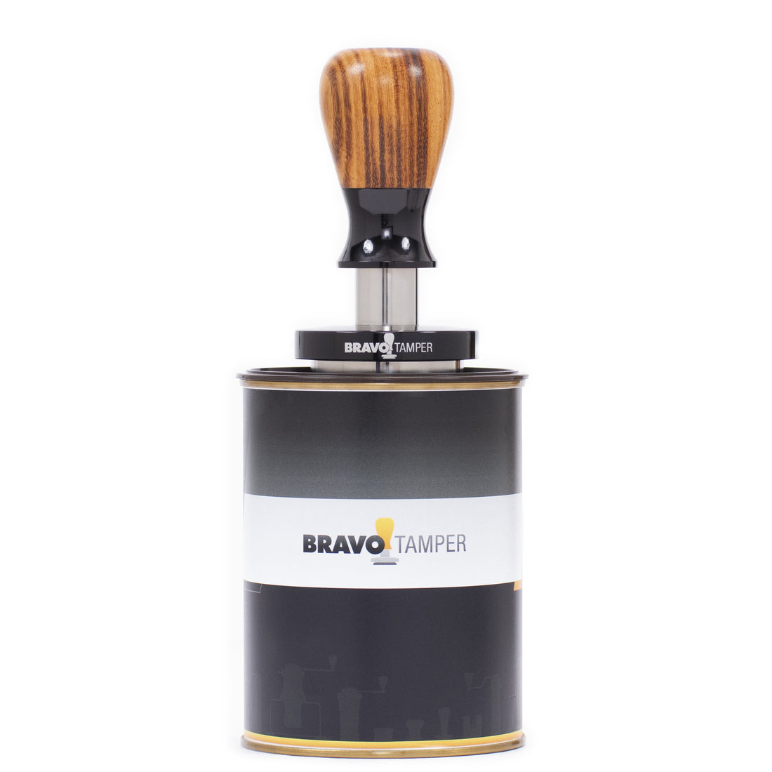 Bravo Espresso Tamper Light Wood Handle 54.7mm