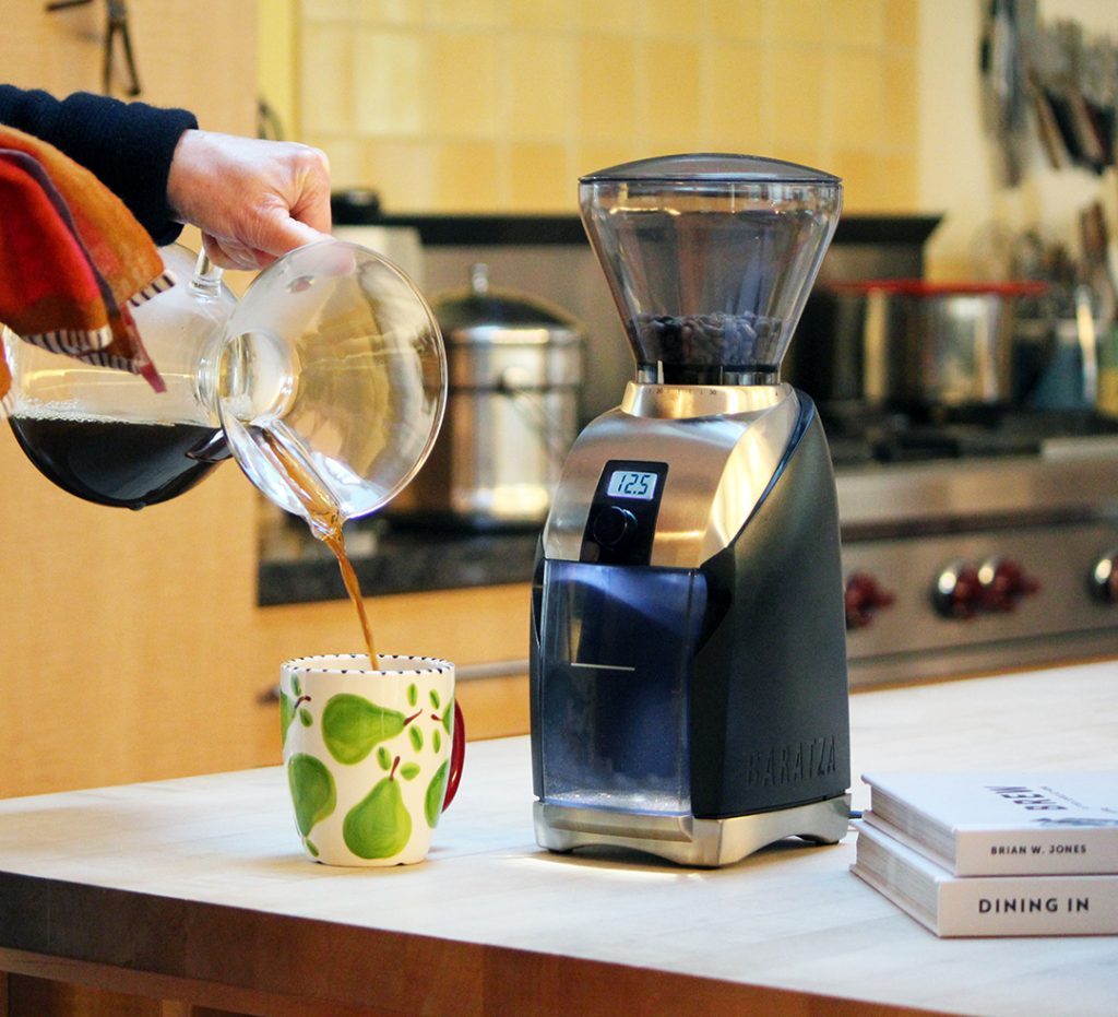 Grinding coffee for Pour Over