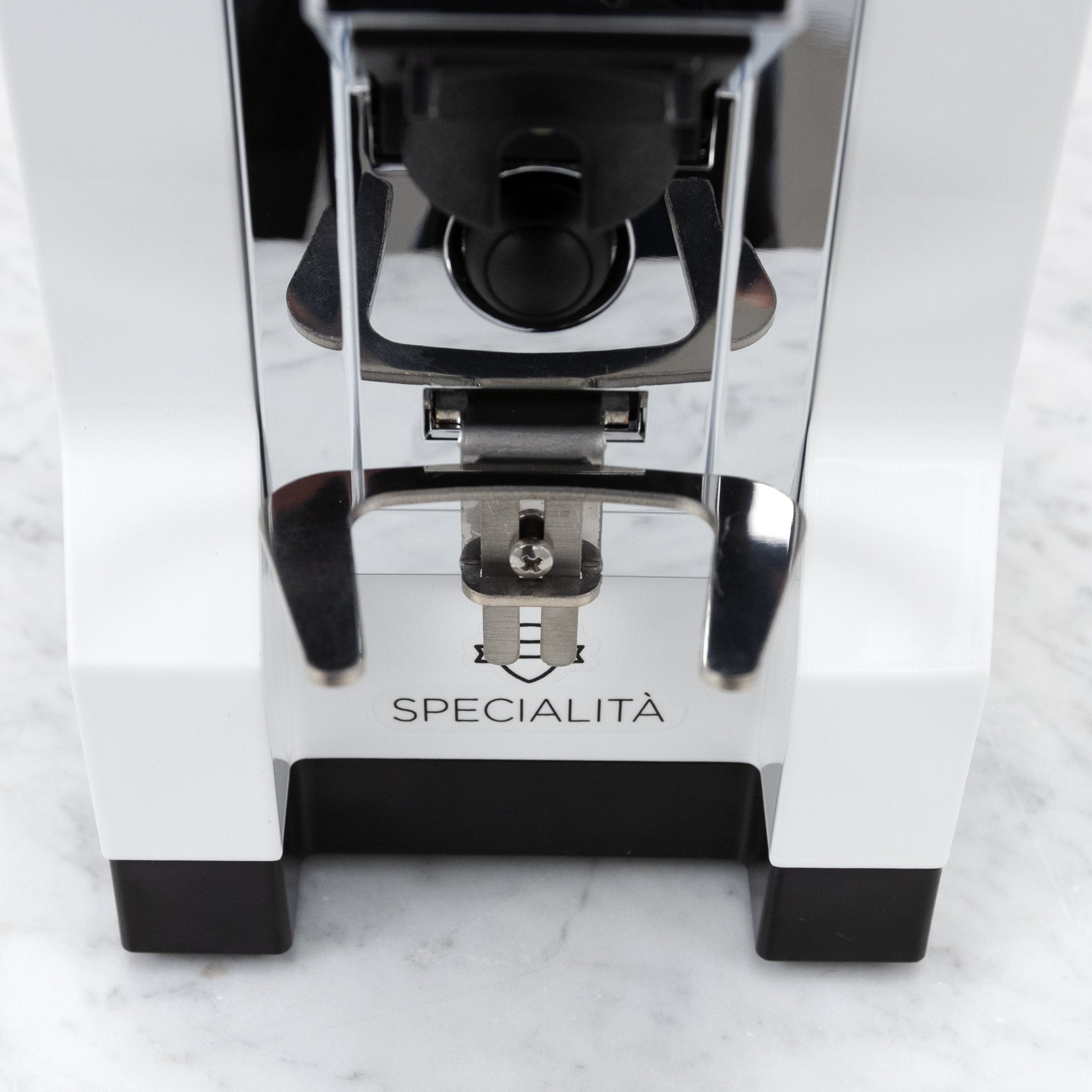 Eureka Mignon Specialita Espresso Grinder in White – Whole Latte 