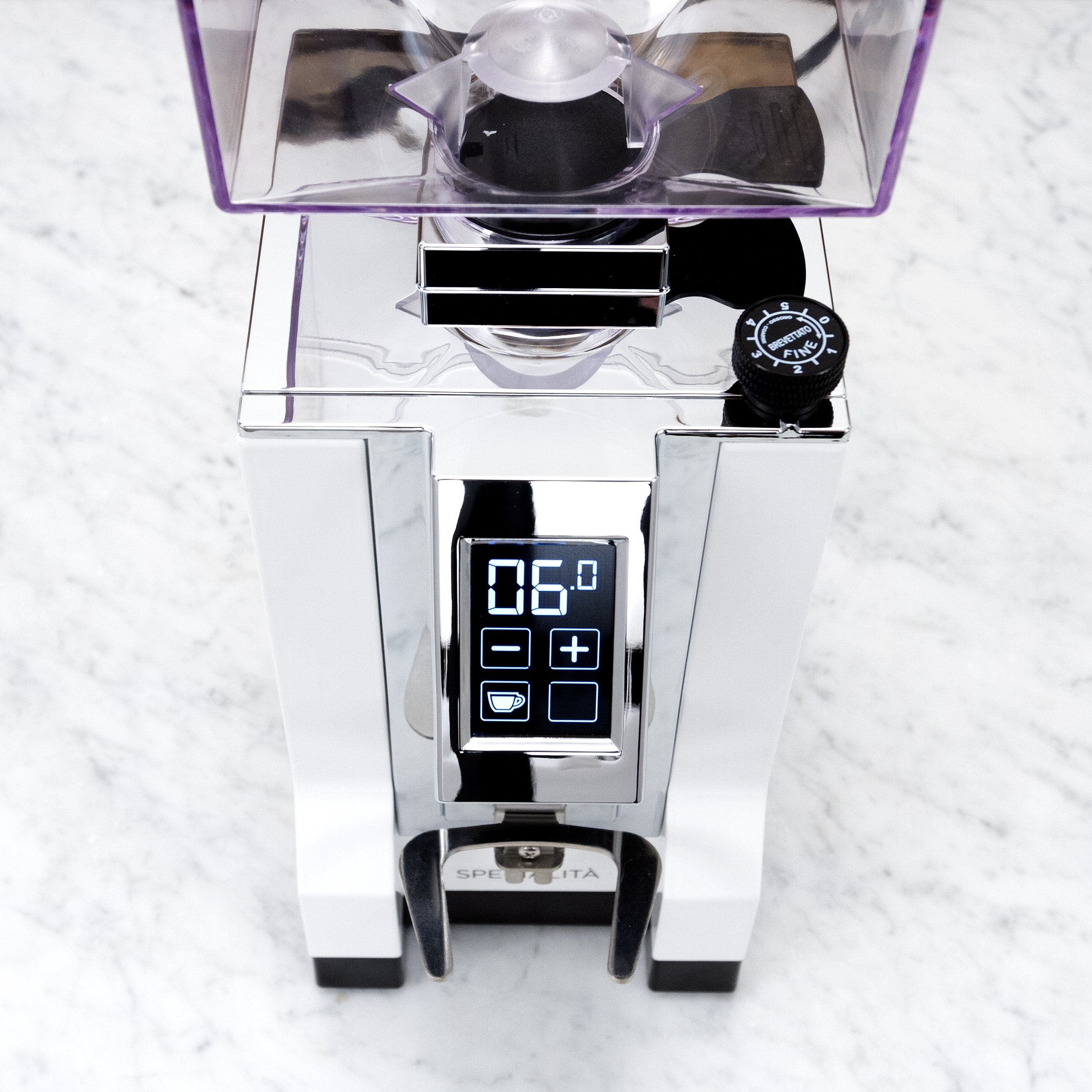 Eureka Mignon Specialita Espresso Grinder in White – Whole Latte 