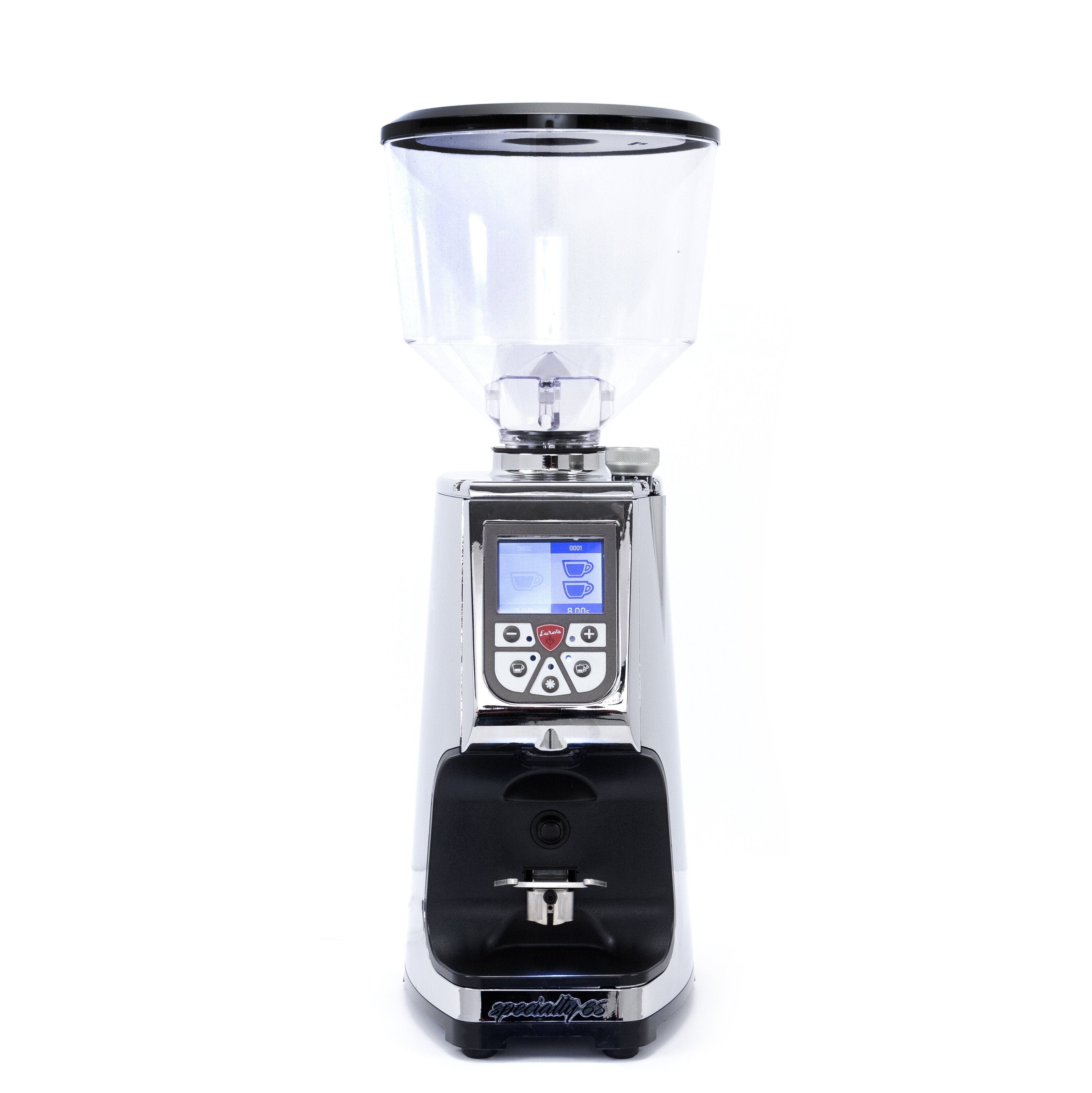 Eureka Atom Specialty 65 Espresso Grinder in Chrome – Whole Latte