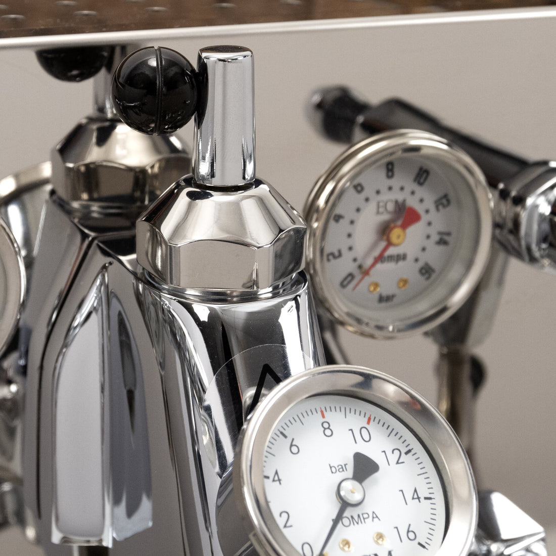 Brew pressure gauge