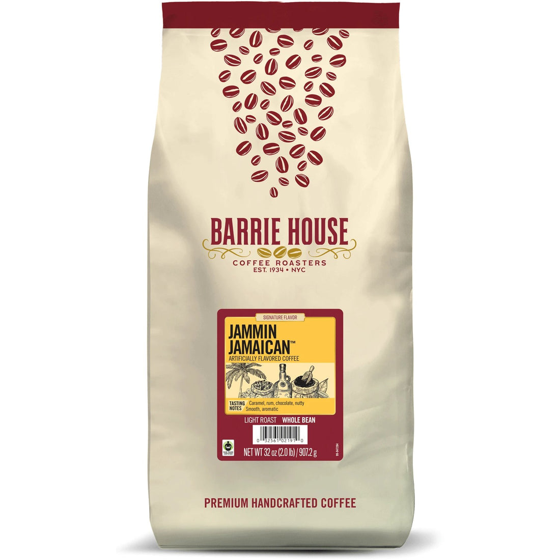 Barrie House Jammin Jamaican Fair Trade Organic Coffee 2lb