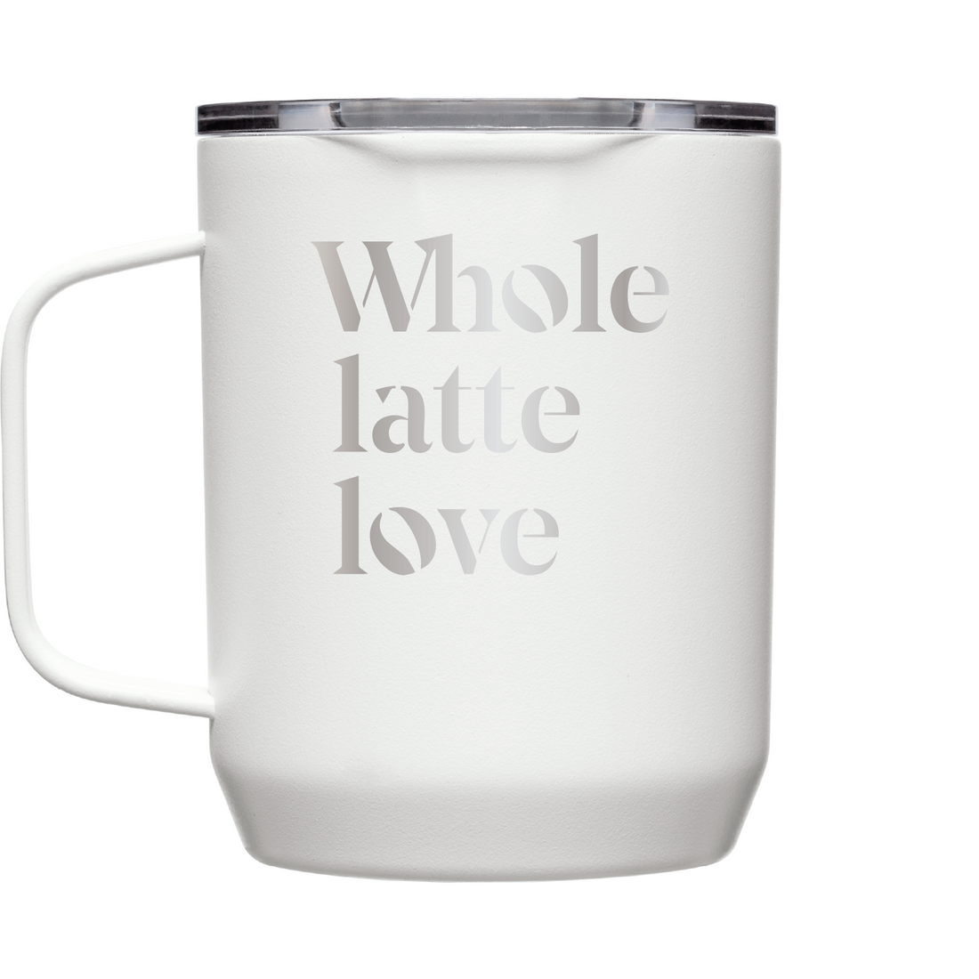 Whole Latte Love Horizon Camp Mug 12 oz in White