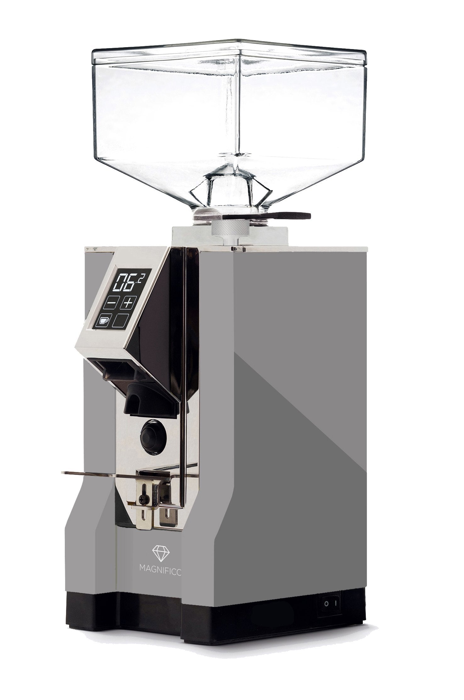 Eureka Mignon Magnifico Coffee Grinder in Grey