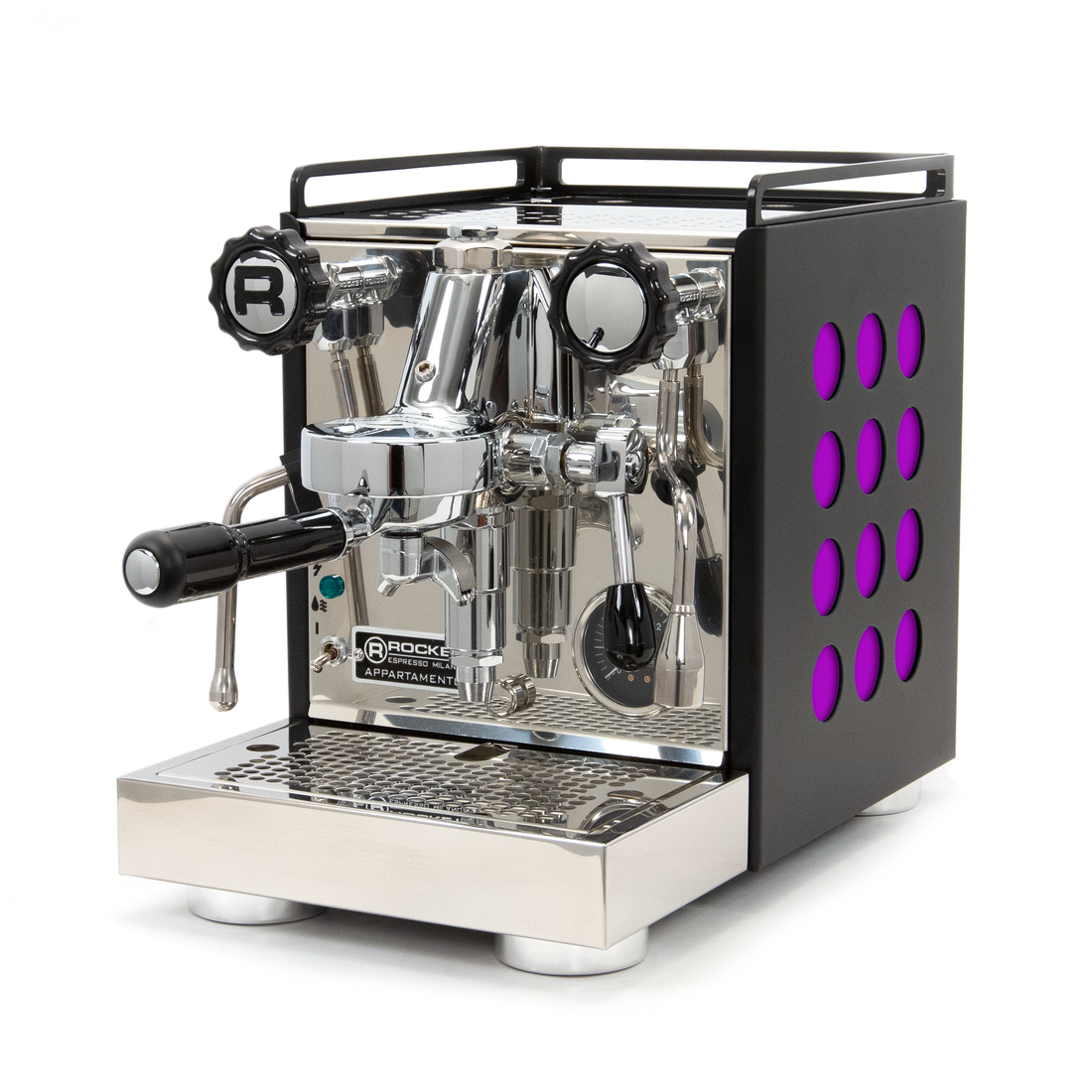 Rocket Espresso Appartamento Serie Nera Espresso Machine - Amethyst