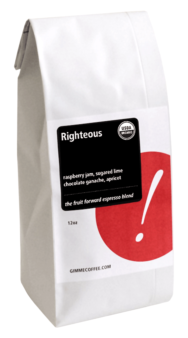 Gimme! Coffee Righteous Espresso Blend