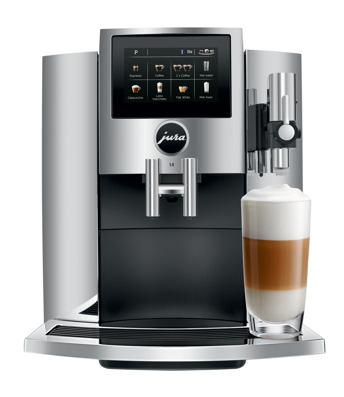 JURA S8 Espresso Machine - Chrome