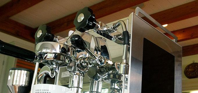 Profitec Pro 600 Dual Boiler Espresso Machine with Flow Control - Maple Curly Figured
