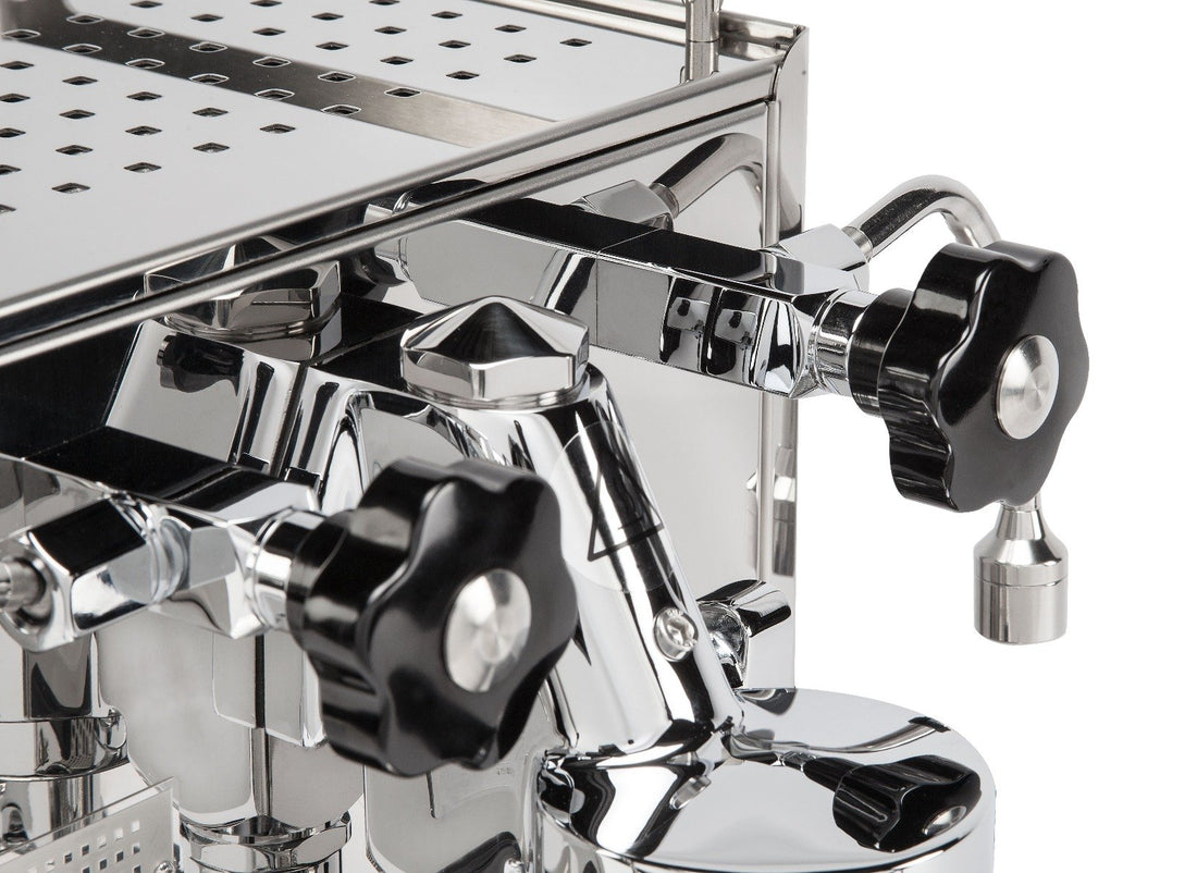 Profitec Pro 600 Dual Boiler Espresso Machine - Lacewood Quarter Cut
